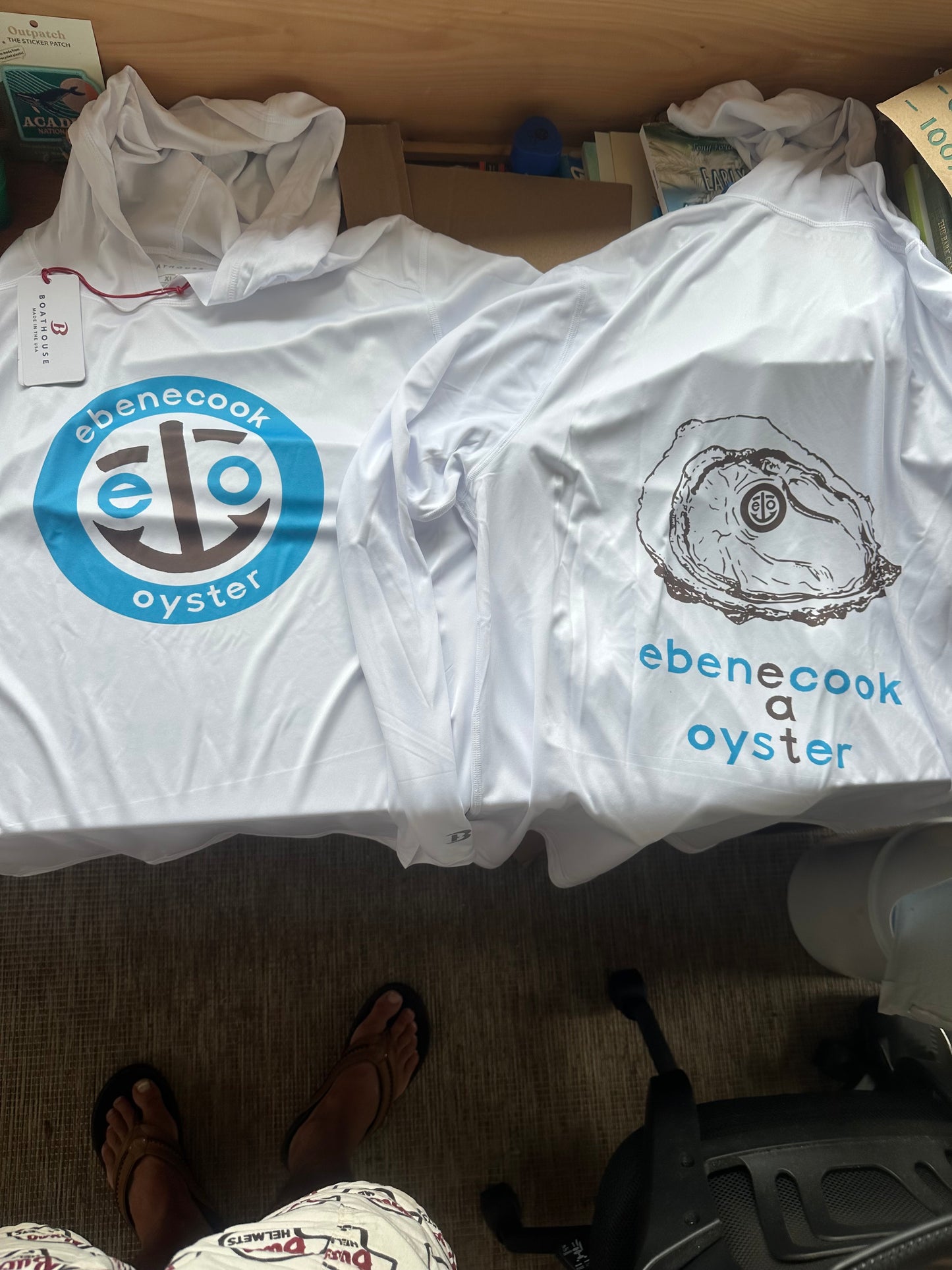 Unisex UV Protection USA Long Sleeve Hoodie